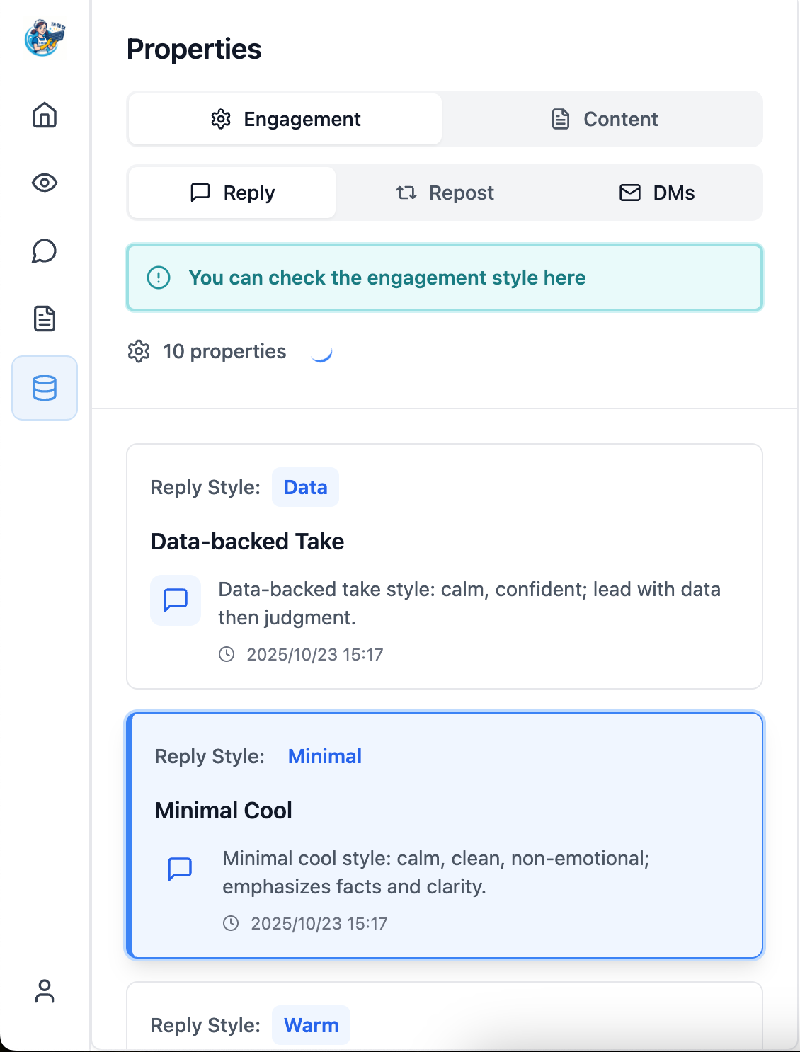 AI‑Generated Content Style Control preview 2